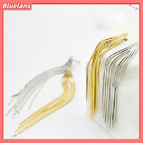 Bluelans Anting Tusuk Gantung Wanita Desain Rantai Ularrumbai Untuk Pesta Cocktailpernikahan