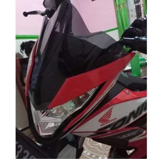 Honda Visor Sonic 150R Bahan Akrilik