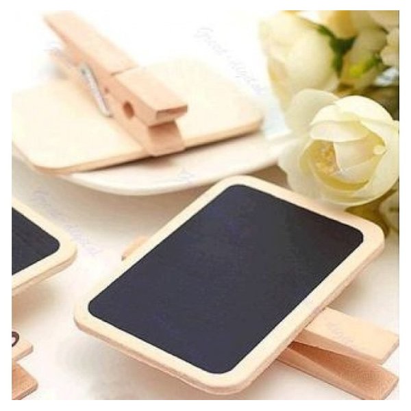 

Order Langsung PROMO papan tulis mini dengan penjepit - mini chalkboard blackboard clip Diskon