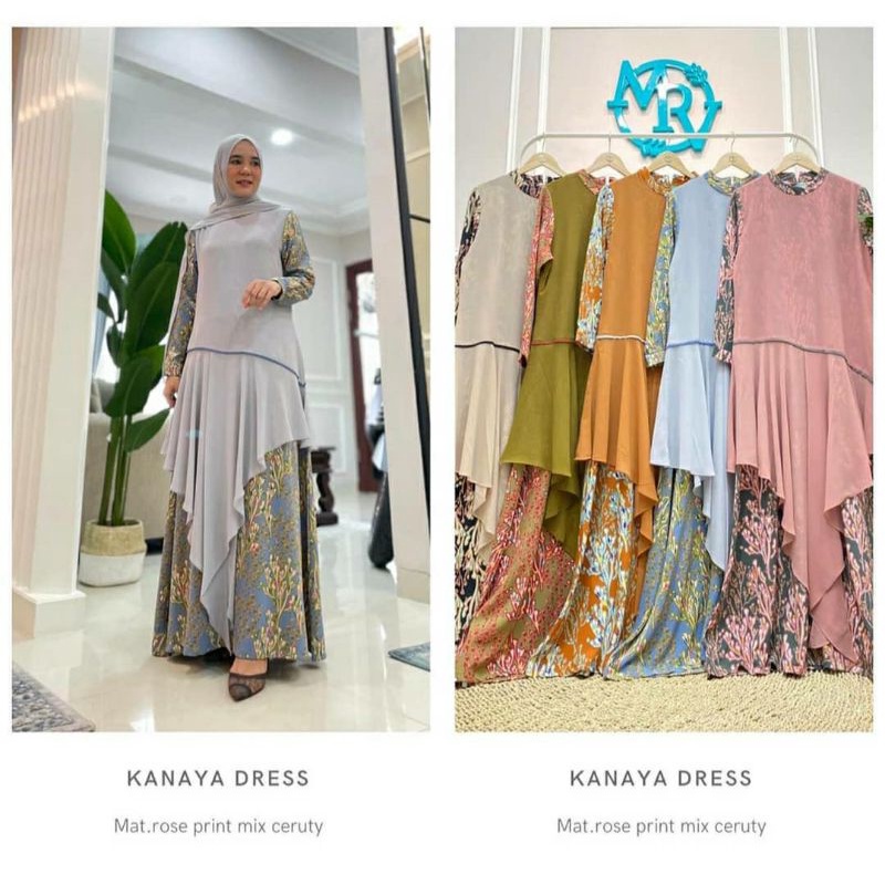 Gamis Wanita Marevi Kanaya Dress