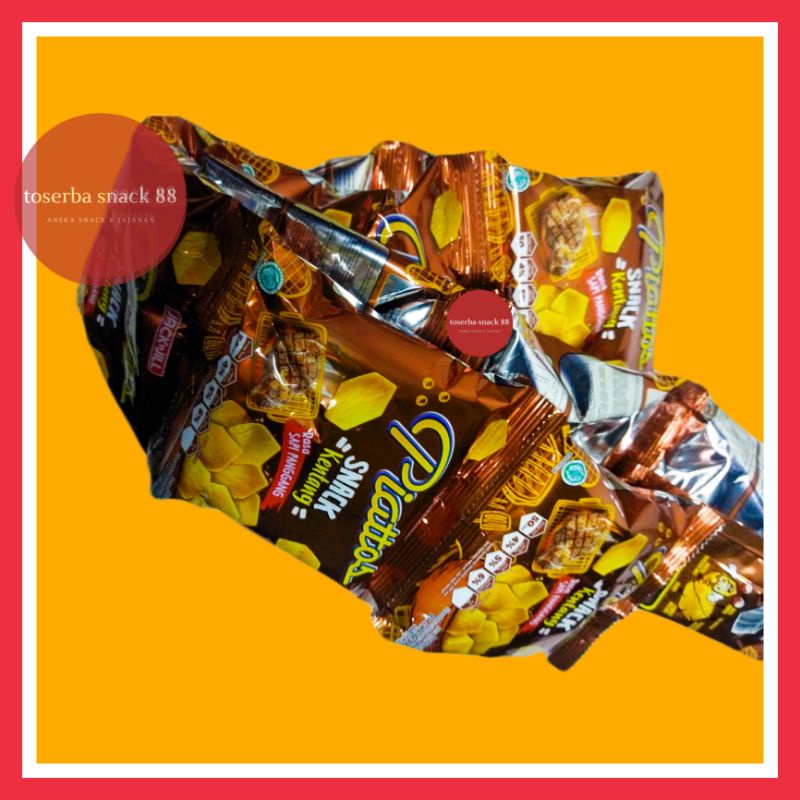 

PIATTOS SNACK KENTANG/Snack Gurih Asin & Renyah (11 gram × 10 pcs)