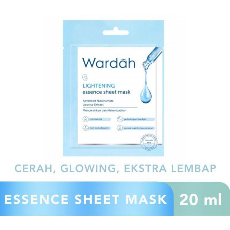 WARDAH Lightening Essence Sheet mask - 20ml