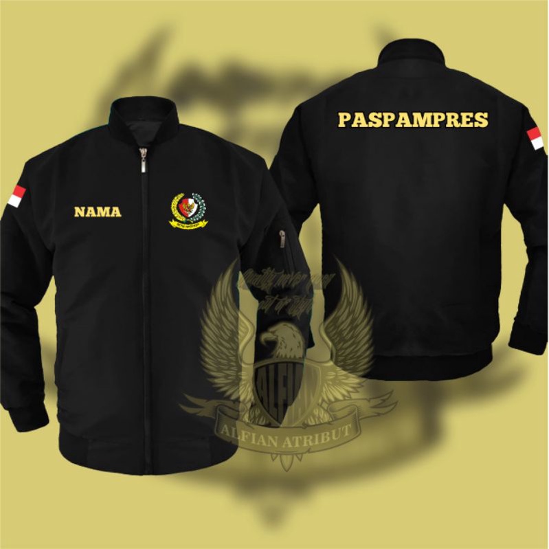 jaket paspampres terbaru/jaket bomber paspampres