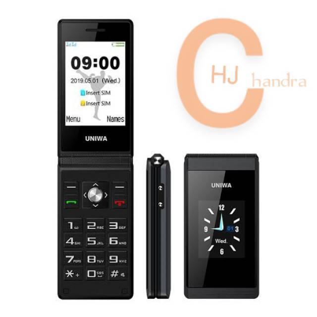 hp flip lebar hp uniwa x28 uniwa x 28 dual sim gsm bkan e212a 2720 mi9 v9