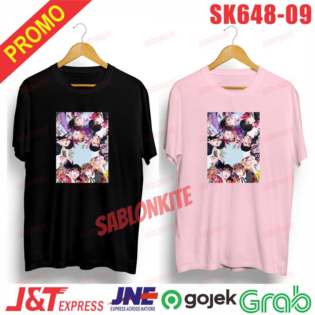 MURAH!!! KAOS EXO KEREN UNISEX SK648 COMBED 30S