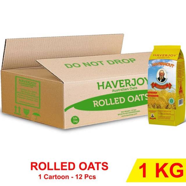 

Haverjoy Full Cartoon Rolled Oats 1 lkg