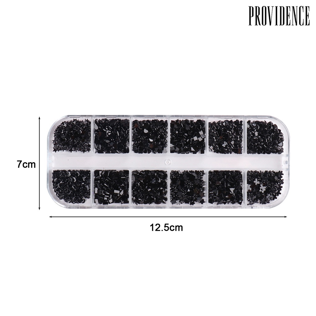 Providence Nail Sequins Different Shape Design Decorative Glass Creative Nail Decor Rhinestone for Women