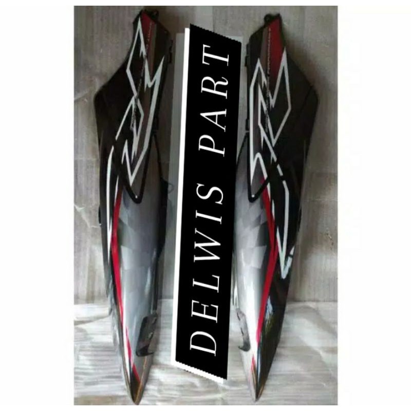 cover body supra x 125 2008 hitam