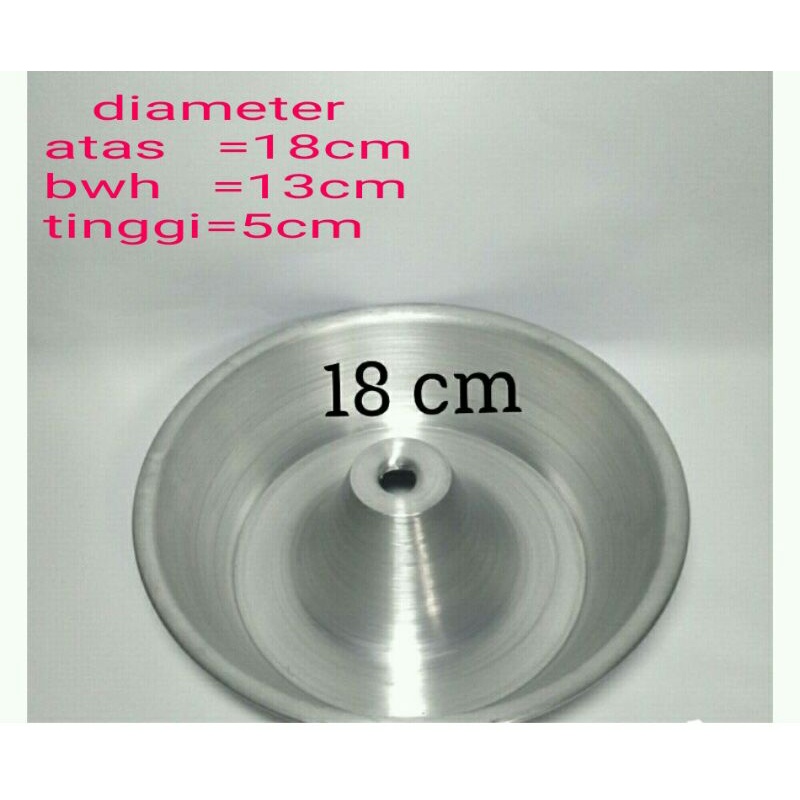 loyang bulat tulban 18 cm
