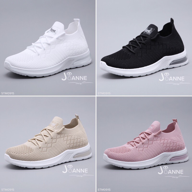 RESTOCK! [ORIGINAL] JOANNE FlyKnit Sneakers Shoes Sepatu Wanita #STM0915