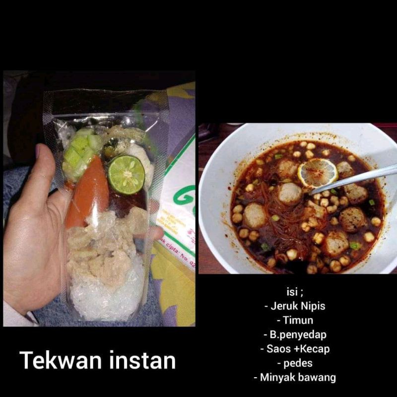 

Tekwan instan isi 3 pcs