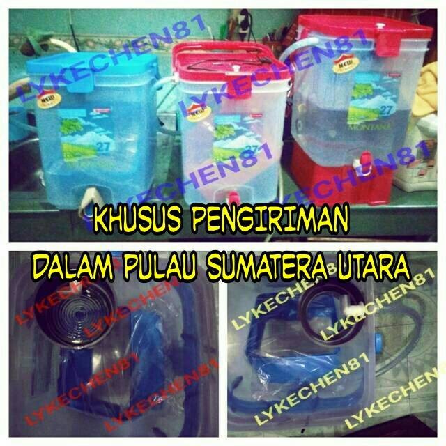 Dispenser Bioglass X Bioglass Vortex Bioglass 2S dan 2+ 27 Liter khusus pengiriman Sumatera Utara