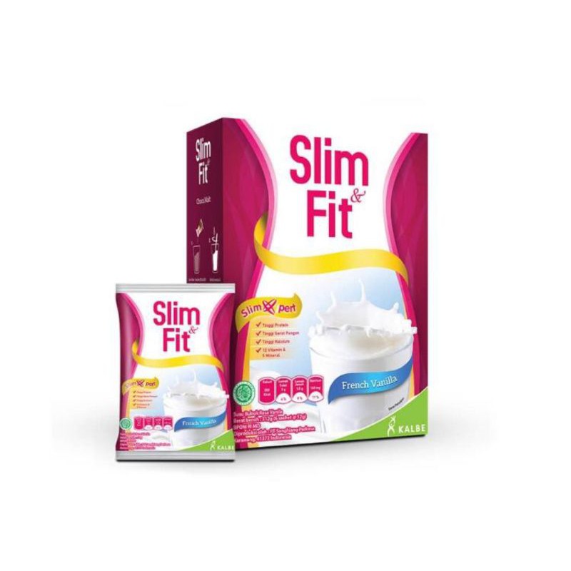 

Slim & Fit French Vanilla 6 sachet/susu slim fit