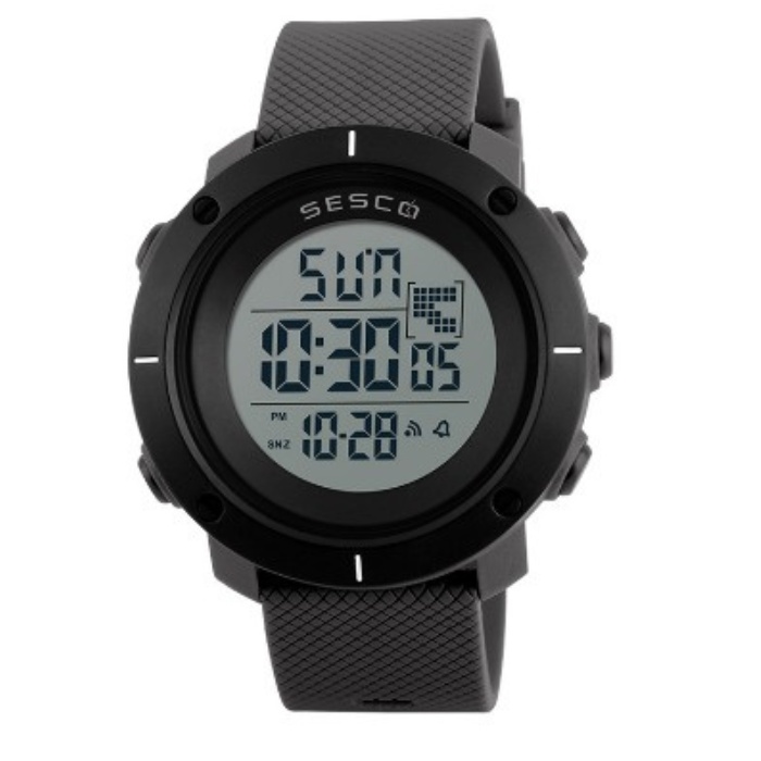 JAM TANGAN PRIA DIGITAL SESCO 1213 ANTI AIR 50M