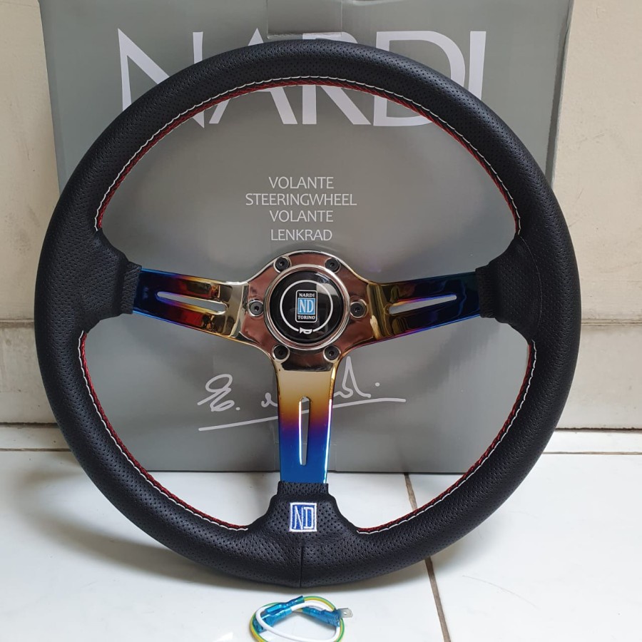 STIR MOBIL RACING NARDI TITANIUM BURNTIP STEERING WHEELS NARDI IMPORT