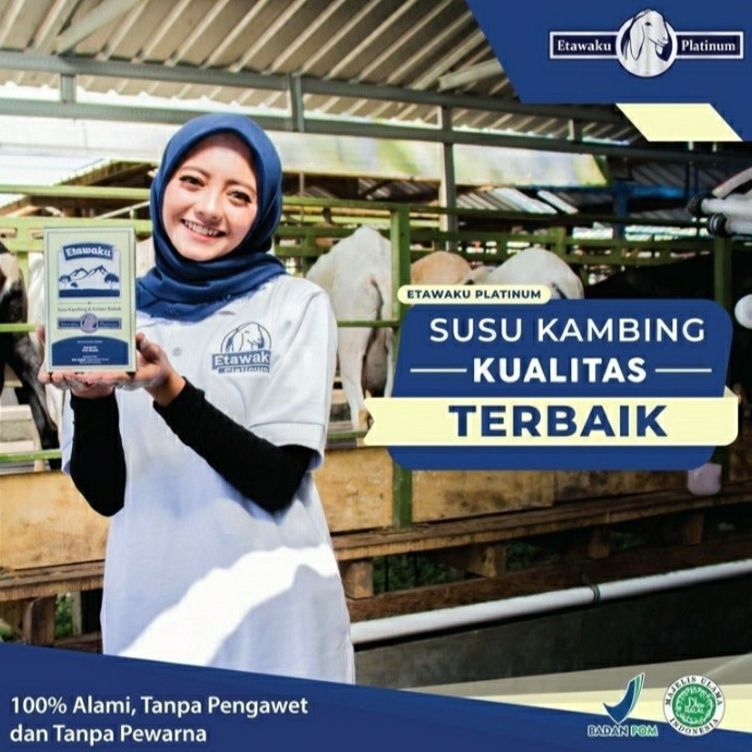 

Etawaku Pelatinum 3x Atasi Masalah Pernafasan ,Susu Kambing Etawaku,