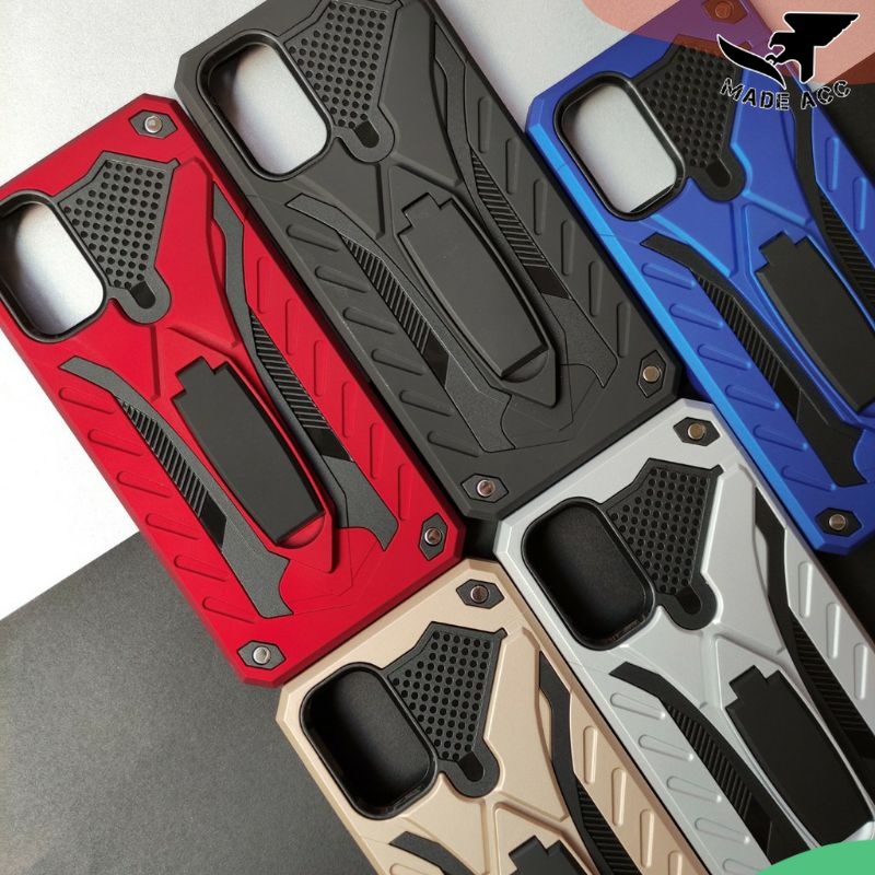 Samsung A03s Hard Case Phantom Transformer Soft Cover Casing Robot stending