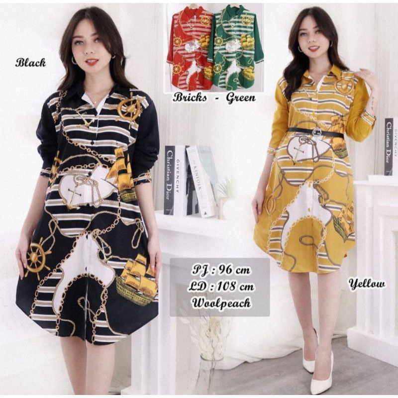 TUNIK JANGKAR, TUNIK MOTIF JANGKAR, TUNIK ANCHOR BAJU JANGKAR