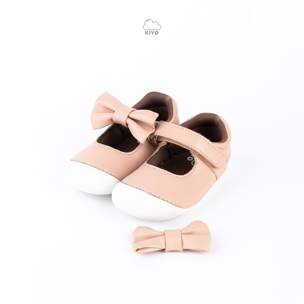 KIYO Aiko Prewalker Shoes - Sepatu Anak Bayi Balita Lucu Flats Flat Shoes Pita Ribbon Cewe Baby Girl