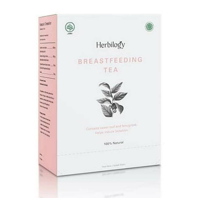 HERBILOGY Breastfeeding Tea 20 Tea Bags ASI Booster Teh Pelancar ASI Penambah ASI Exp Aug 2023