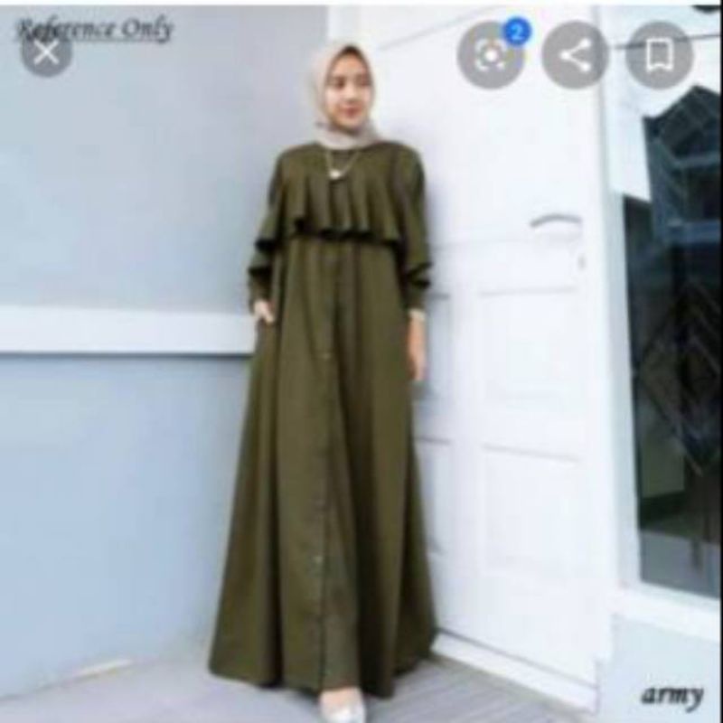 Aira dress pakaian wanita fashion muslim remaja