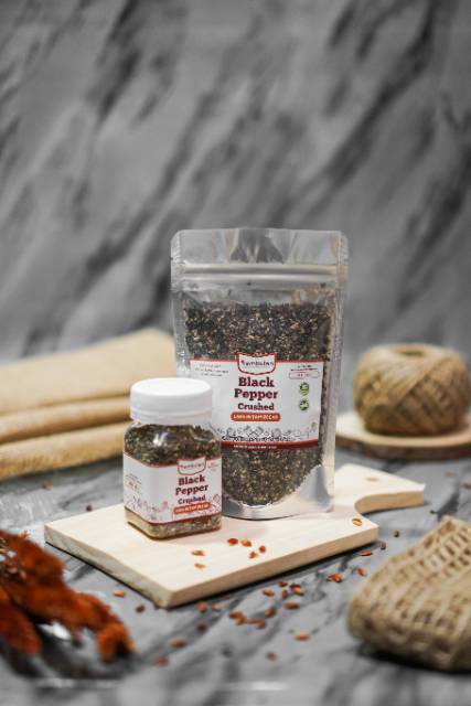 

Lada Hitam Black Pepper Crushed Bumbu Dapur