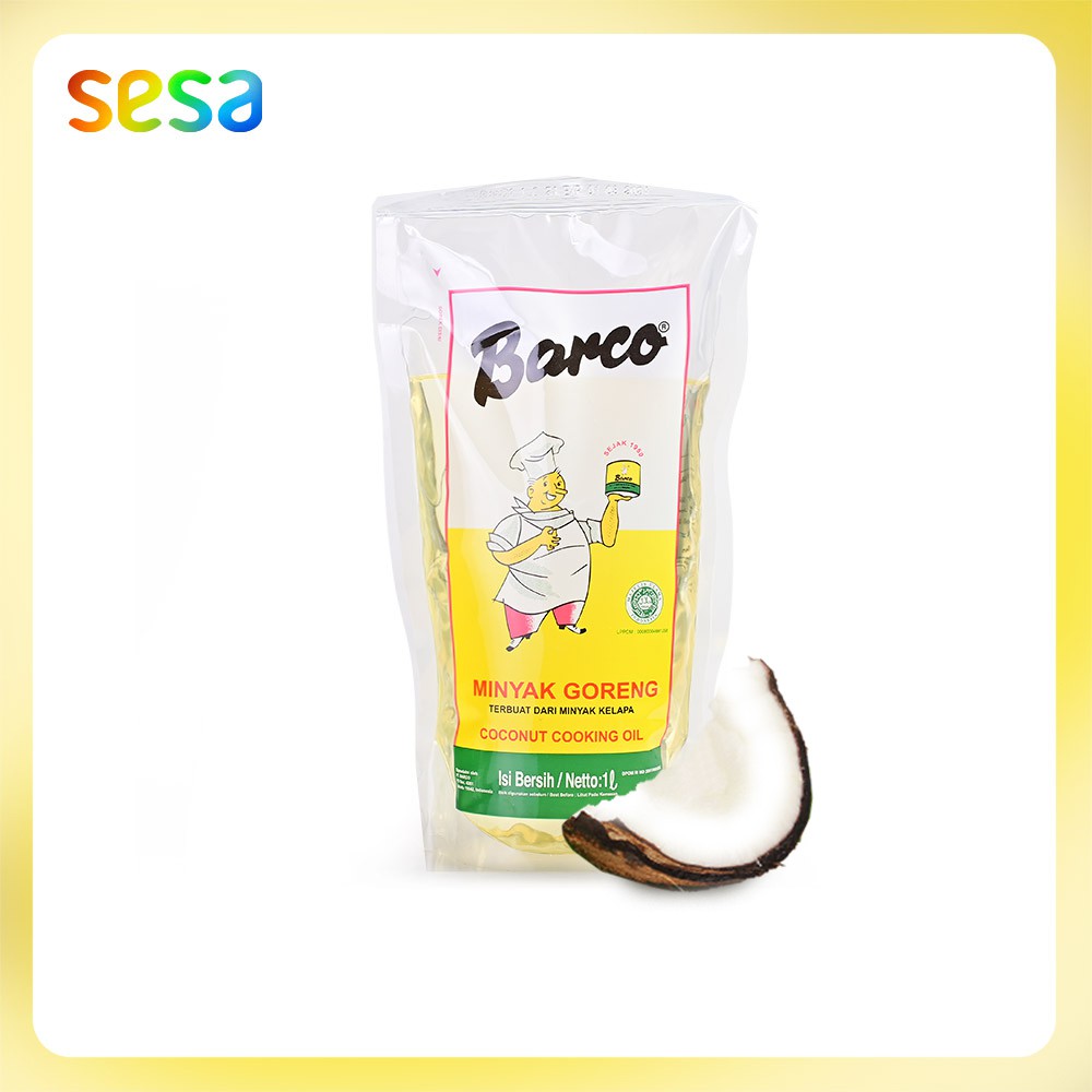 Barco - Minyak Kelapa Pouch 1 L