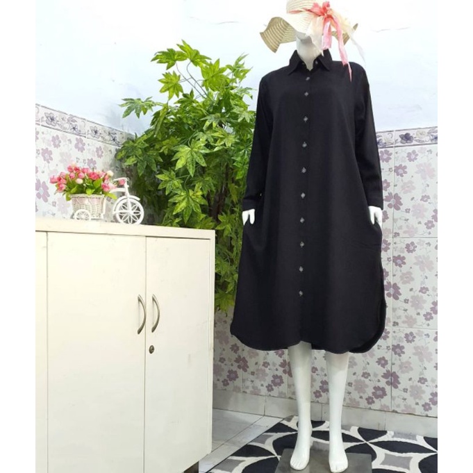 Tunik Dress Rayon Uniqlo