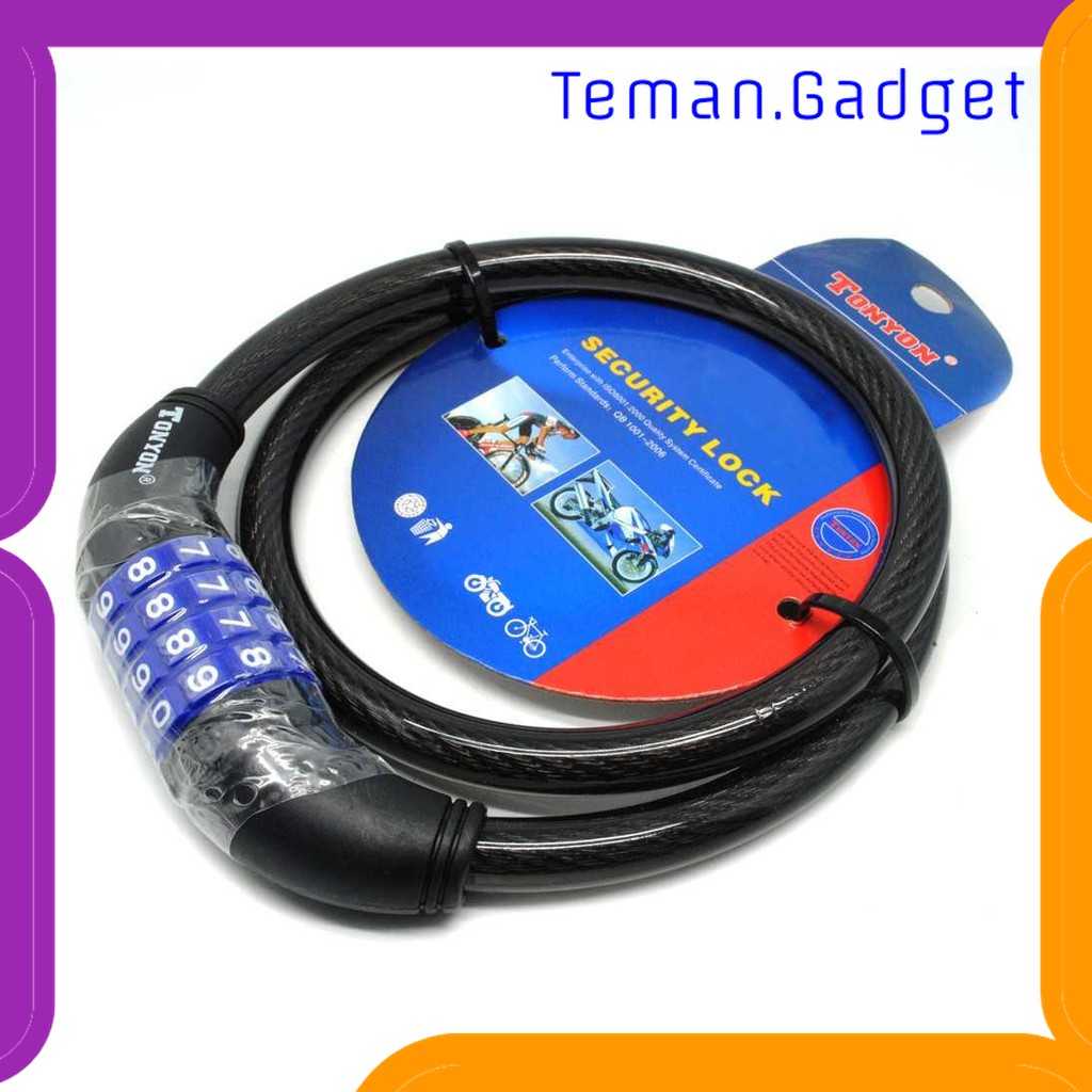 TG-IB108 TONYON GEMBOK SEPEDA KODE ANGKA 4 DIGIT