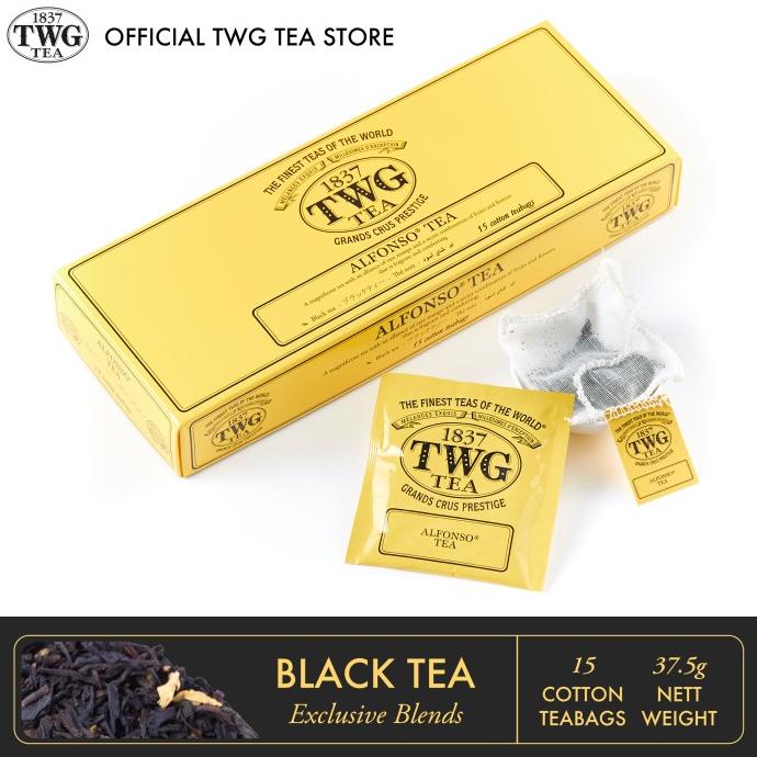 

[COD] TWG Tea Alfonso Tea, Cotton Teabag [COD]