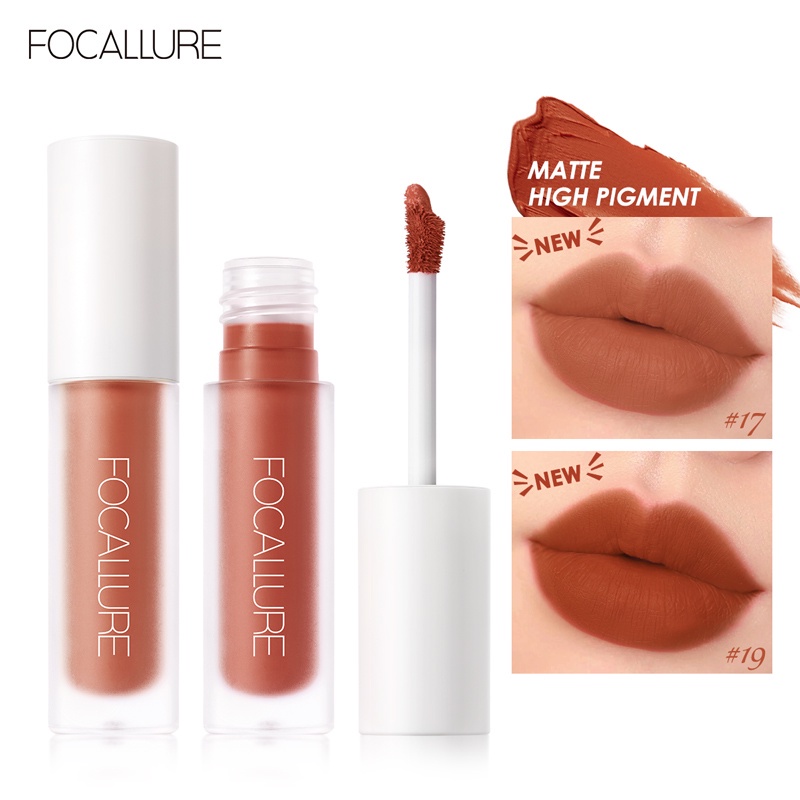 [BPOM]FOCALLURE Long Wearing Staymax Matte Lip Gloss