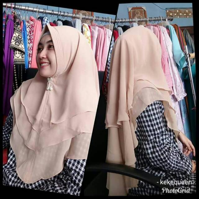 Khimar 3 layer