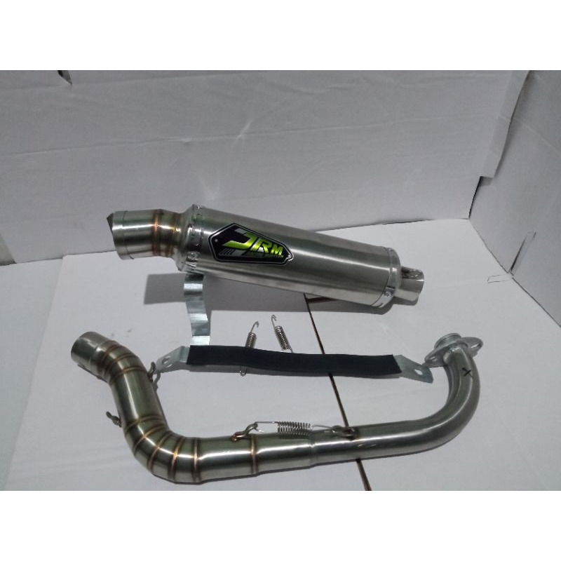 Knalpot JRM Xeon Aerox inlet 38 tabung 3"