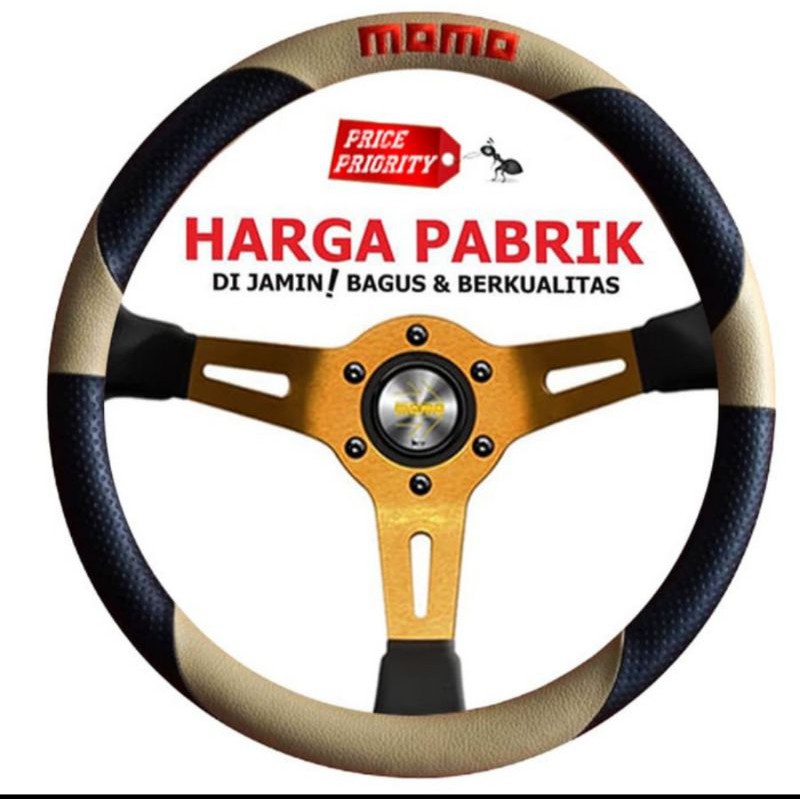 Cover Stir MOMO / Sarung Stir MOMO UNIVERSAL SPORTY - ORIGINAL