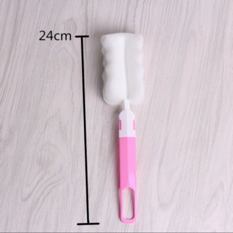 [COD] Sikat Botol / Sponge Bottle Brush / Bottle cleaner- Spons Sikat Busa Botol