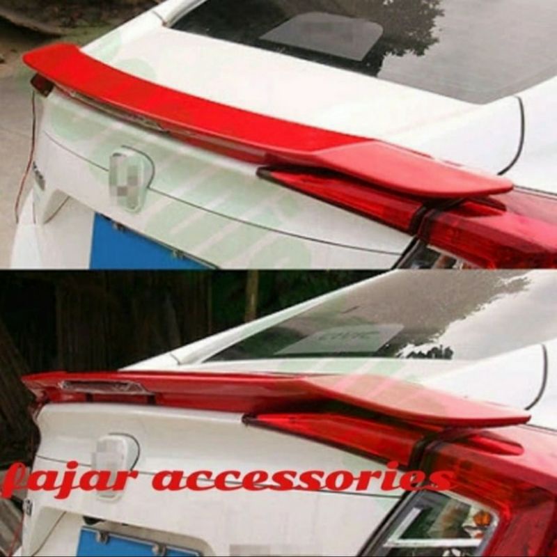 spoiler civic turbo sedan