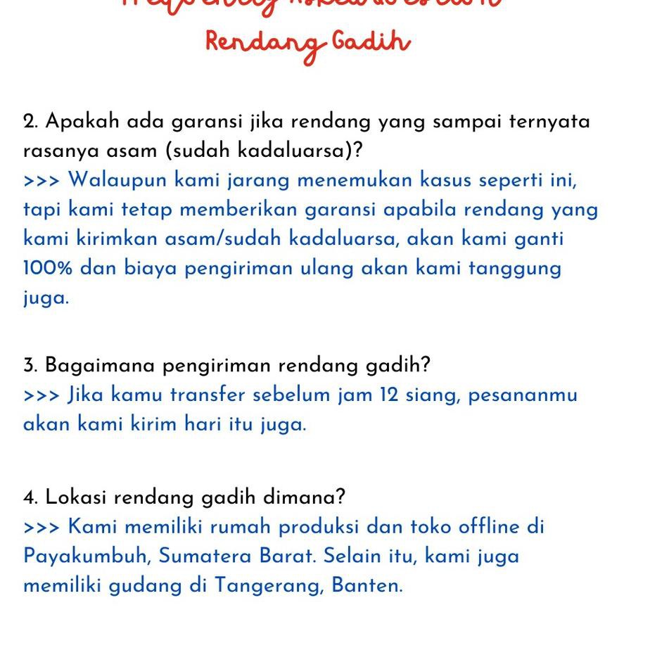 

Rendang Jamur Suir - Rendang Gadih☊ (#Sale)