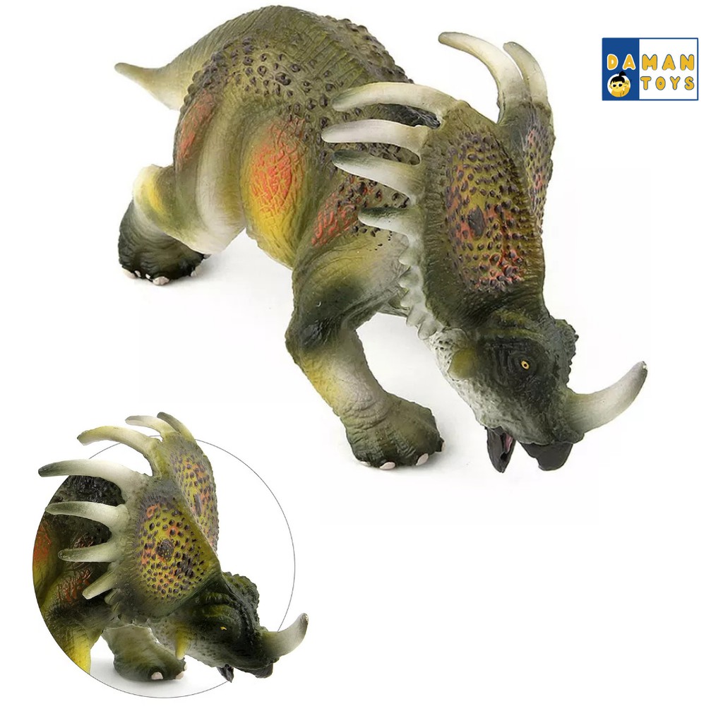 Jurassic Dinosaurus Styracosaurus, Arrhinoceratops, Anchiceratops, Action Figures Dinosaur World