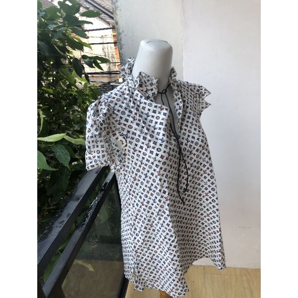 LOUIS VUITTON TOP ✨ Blouse Branded Baju Atasan