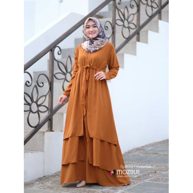 Gamis Syakilla dress original MOZBUE
