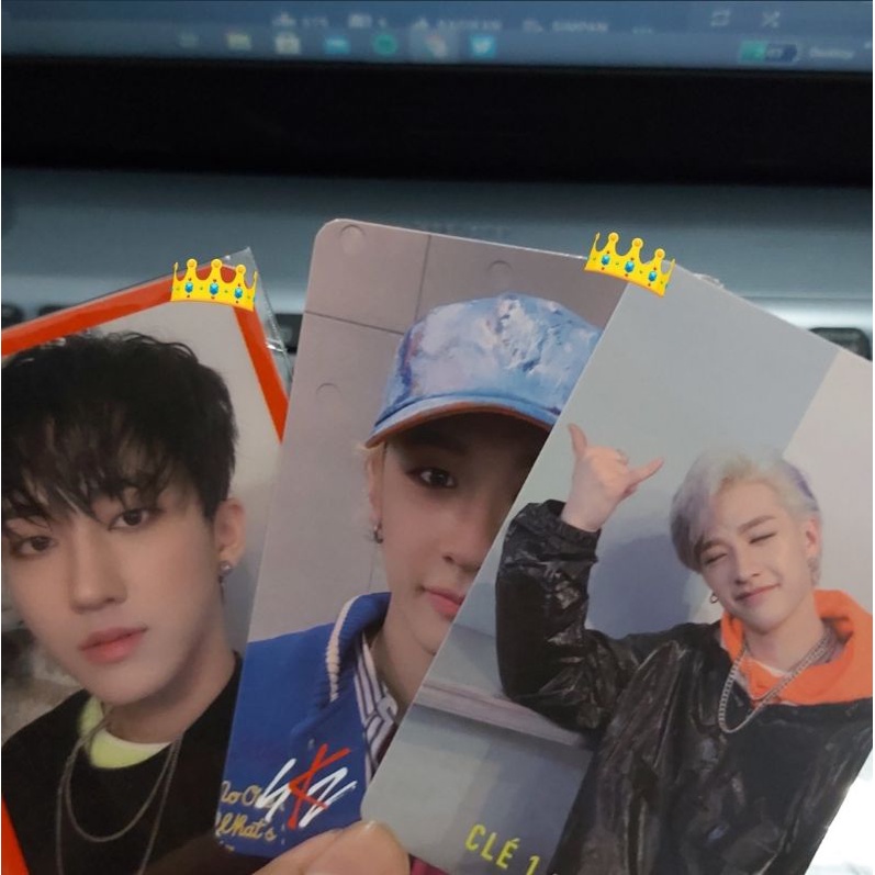 Photocard changbin chan miroh