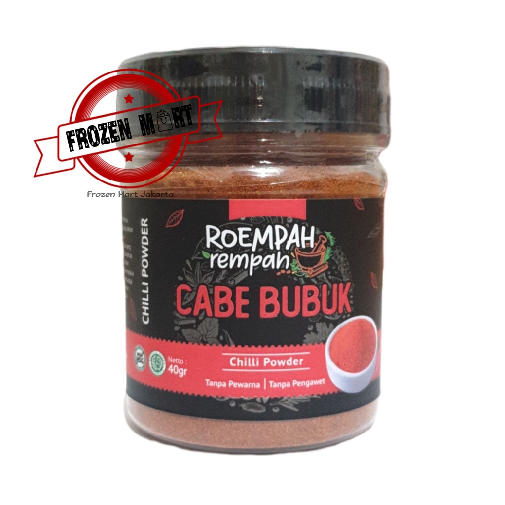 ROEMPAH REMPAH Cabe Bubuk / Cabai Bubuk Cabe / Chilli Powder 40Gr