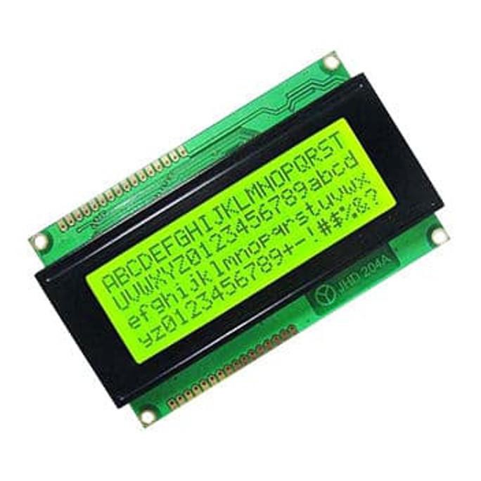 Lcd Character Green Hijau 4X20 20X4 20*4 20 X 4 2004 Display Module Efgad774 Juara