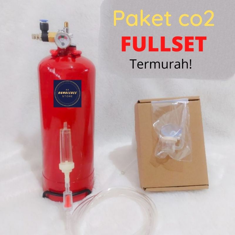 Tabung Apar co2 1Kg Kran Pneumatic
