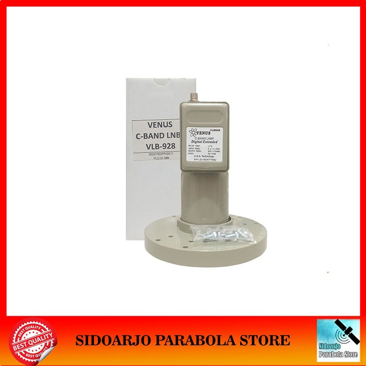 Venus VLB-928 LNB C Band Single Output 1 Satelit 1 Receiver Parabola