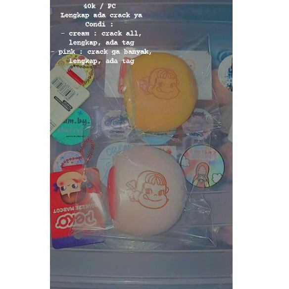 Peko chan steam bun, squishy peko chan preloved flashsale squishy murah