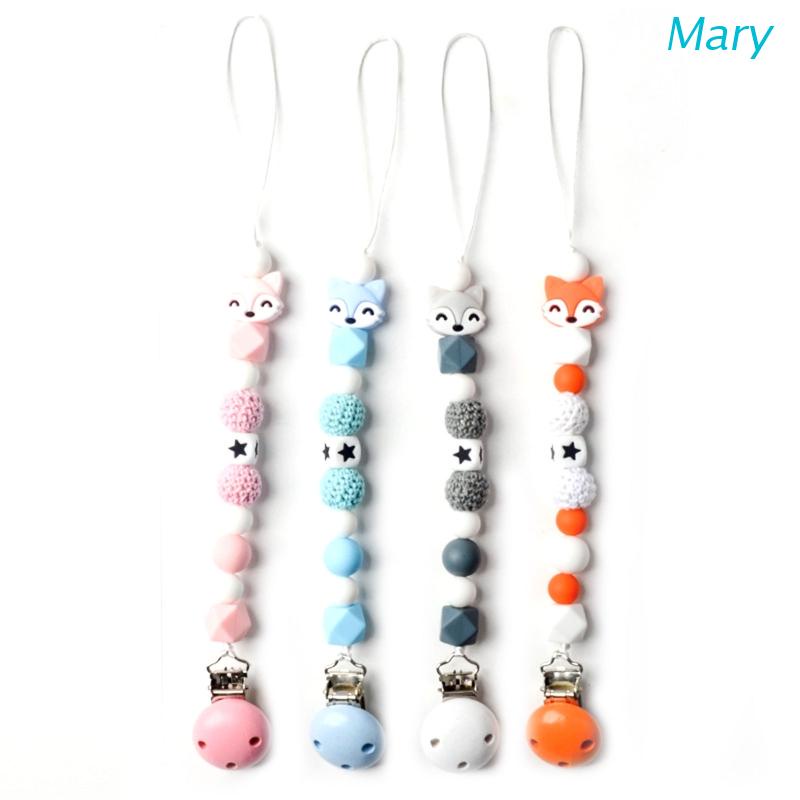 Mary Tali Klip Penjepit Empeng / Teether Bayi DIY Bahan Silikon