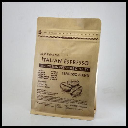 

Ddx4 Kopi Fajarasa Italian Espresso Biji Kopi Espresso Blend 200 Gram 6739