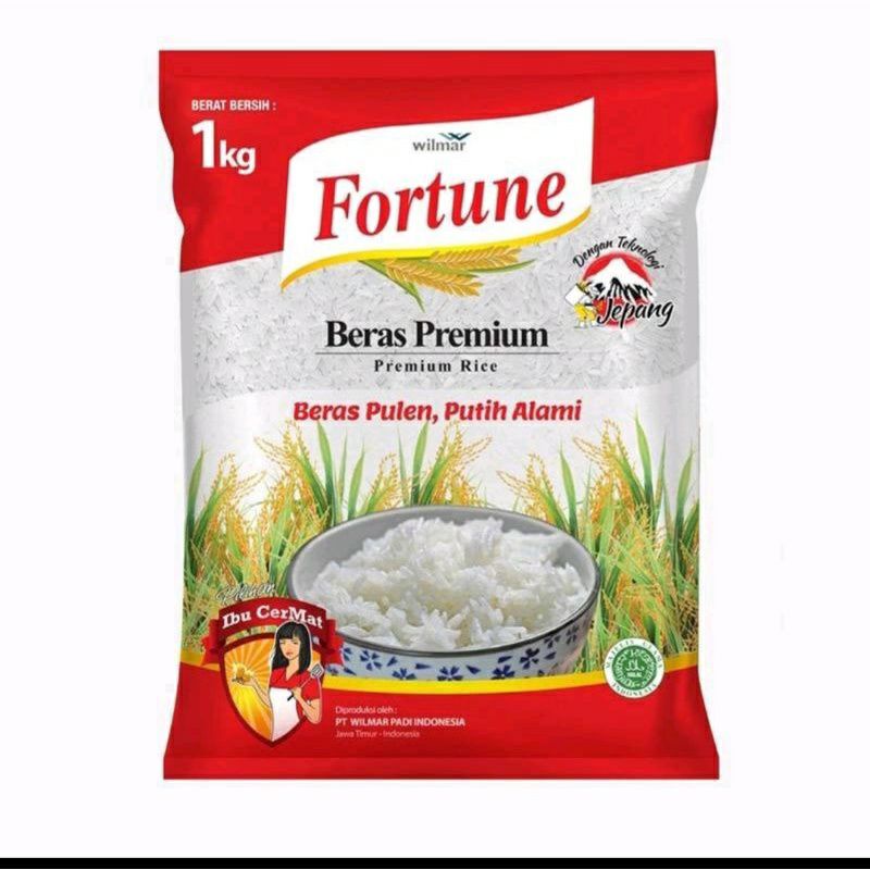 

Beras REPACK Fortune 1Kg