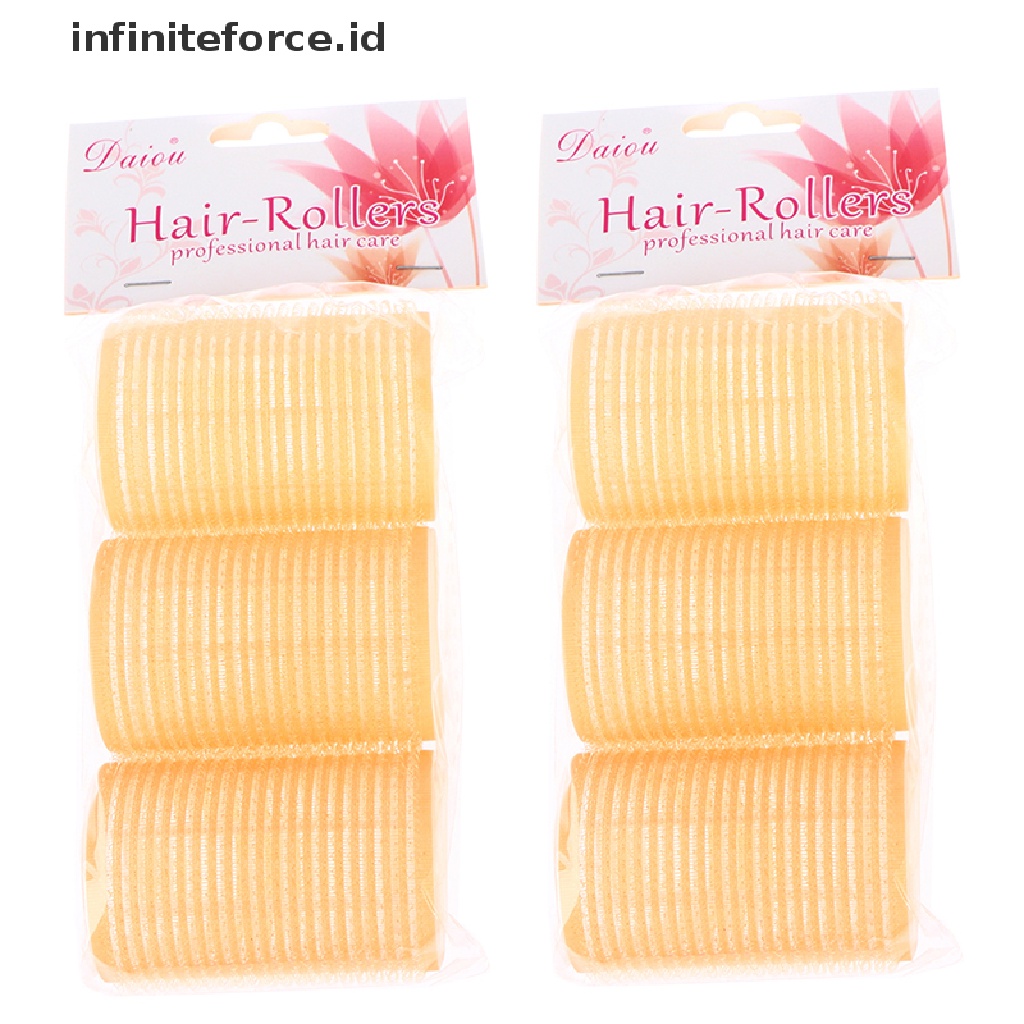 (Infiniteforce.Id) Alat Pengeriting Rambut Self Grip Untuk Salon